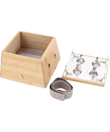 Ruilogod Four Holes Roll Holder Massage Bamboo Moxibustion Box - International Shipping Available - Buy Online on GoSupps.com