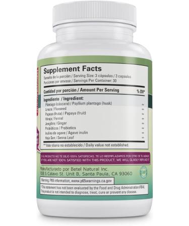 Colosan Plus Colon Cleanse Capsules - 90 Capsules by Betel Natural for Healthy Colon Detox - Buy Online on GoSupps.com