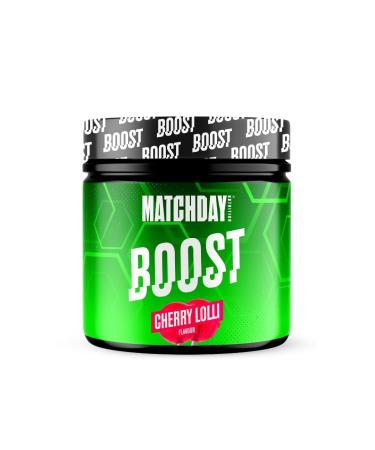 Matchday Nutrition |Boost |90 minutes full throttle football |ATP Booster with amino acids and carbohydrates |More speed explosiveness & endurance |20 portions (Cherry Lollipop)
