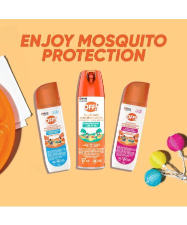 OFF FamilyCare Insect and Mosquito Repellent with Summer Scent Bug Spray Safe on Outer Surfaces of Clothing 250 mL (Packaging May Vary) - Buy Online on GoSupps.com