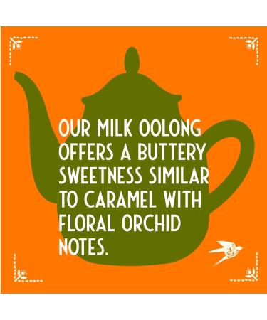 Kettle Leaf Milk Oolong Tea - High Mountain Loose Leaf Tea 100g - Buy Online on GoSupps.com
