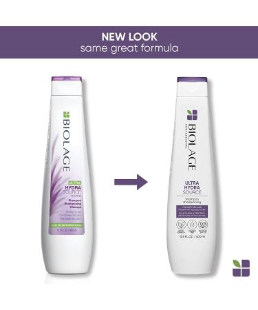 BIOLAGE Ultra Hydra Source Shampoo - Moisturizing Formula for Very Dry Hair - Vegan, Paraben & Silicone-Free - 13.5 Fl Oz - Buy Online on GoSupps.com