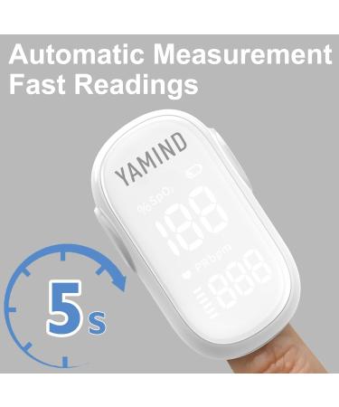 Buy Pulse Oximeter Fingertip - Accurate Blood Oxygen Monitor | Fast SpO2 Reading | Auto Power On & Off | International Shipping Available - Buy Online on GoSupps.com