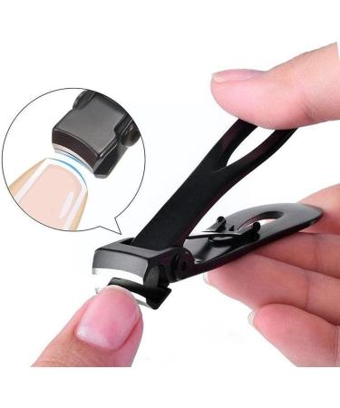 HCHGJKN Nail Clippers Stainless Steel Wide Mouth Nail Clippers Big Mouth Nail Clipper Nail Clipper Set Manicure Tool Household Nail Clippers(L) - Buy Online on GoSupps.com
