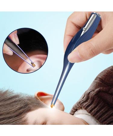 Tweezers with Led Light Stainless Steel Earwax Remover Cleaner Tool for Kids and Adults Eyebrow Eyelash Hair Removal (Accurate Use) Rose Gold - Buy Online on GoSupps.com