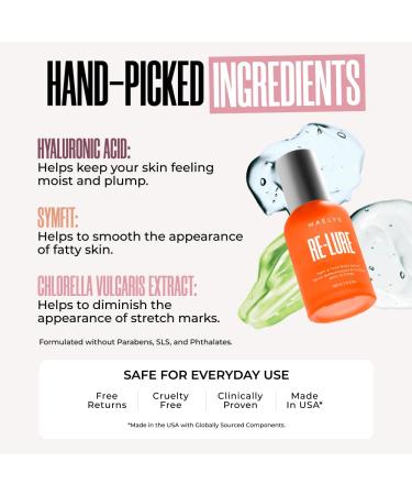 MA LYS RE-LURE Tight & Tone Body Serum | Hyaluronic Acid Skin Tightening & Hydrating Serum for Women - Achieve a Toned Look - Buy Online on GoSupps.com