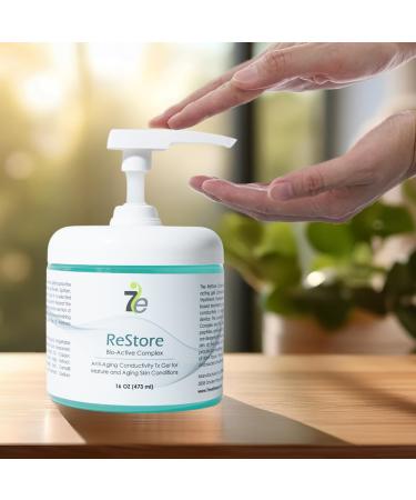 7E Wellness Myolift Restore Conductive Gel with Bio-Active Complex - 16oz - Facial Skin Care Products with Green Tea Extract Hyaluronic Acid&Collagen Peptides Anti Aging &Skin Tightening 16oz-Pack 1 16 Fl Oz (Pack of 1) - Buy Online on GoSupps.com