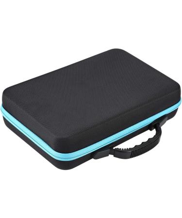 Cocoarm Essential Oils Carrier Bag - Hard Shell Case for 60 Bottles (5ml 15ml) - Outdoor Organizer 31 x 22.5 x 7.7 cm (Blue) - International Shipping Available - Buy Online on GoSupps.com