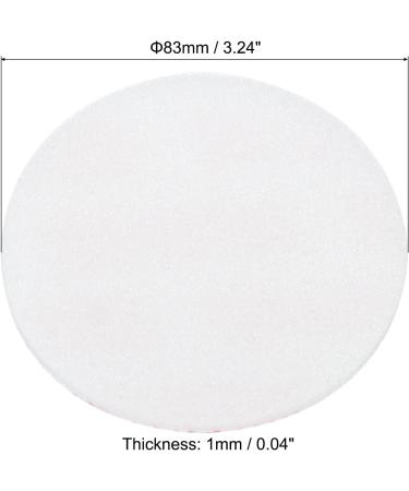 PATIKIL 83mm/3.24inch Foam Lid Liner 100Pcs PS Foam Resistant Tamper Pressure Sensitive Seal for Bottle Cap Liners Seals White Red - Buy Online on GoSupps.com
