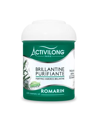 ACTIVILONG - Acticlassic Rosemary Purifying Brilliantine - No Rinse - Dry Dandruff - Protects, Nourishes, Soothes - Natural Ingredients - Phytorepair System - Made In France - 125ml - Pack of 2
