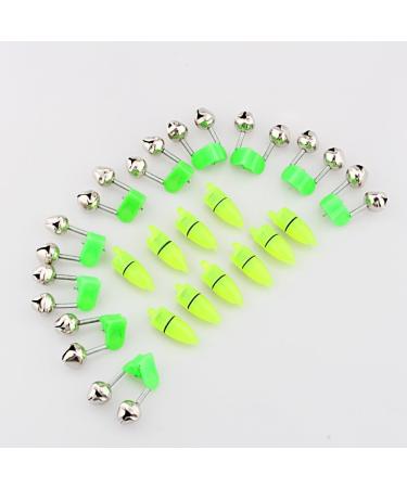 VGEBY Fishing Alarm Dual Bells - 20pcs LED Night Bite Alarm Set | Portable Fishing Accessory for International Shipping - Buy Online on GoSupps.com