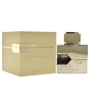 Al Haramain L'Aventure Gold - Arabian Perfume for Women - Long Lasting Perfume for Women - Floral Woody Fragrances - Eau de Parfum for Women - 3.4 oz - Buy Online on GoSupps.com