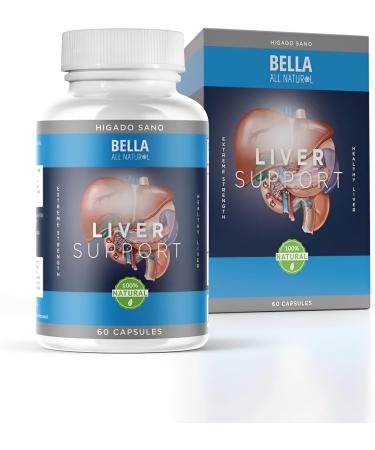 Bella All Natural Liver Support Capsules - Buy Online on GoSupps.com