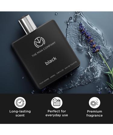 The Man Company Black EDT Perfume For Men - 100ml | Premium Long-Lasting Fragrance Spray | Gift for Him - Buy Online on GoSupps.com