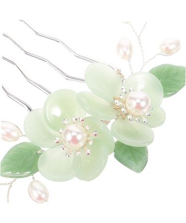 Ipetboom Antique Hair Clasp Girls Hair Clips Floral Hair Clip Hair Claw Clips for Girls Floral Hair Comb Bridal Side Hair Comb Headpiece for Women Hanfu Tiara Hair up Alloy Costume - Buy Online on GoSupps.com