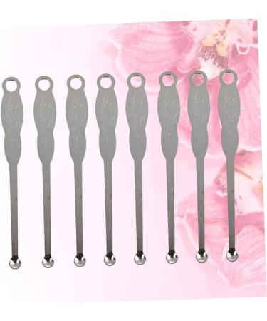 100pcs Stainless Steel Ear Spoon Ear Cleaner - Hemoton Earpick for Wax Removal - Buy Online on GoSupps.com