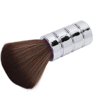 Qukaim Hair Cutting Neck Duster Brush Barber Neck Duster Brush Professional Neck Cleaning Brush Soft Gentle Electroplated Silver - Buy Online on GoSupps.com