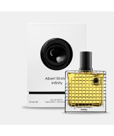 Albert Einstein Infinity Eau De Parfum Unisex Fragrance |100Ml (3.4Oz) | Sophisticated Day-to-Night Scent | Vibrant Notes of Mandarin Jasmine and Ambergris