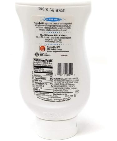 Coco Real Cream of Coconut - 2 Pack | Rich & Creamy Coconut Flavor - Buy Online on GoSupps.com