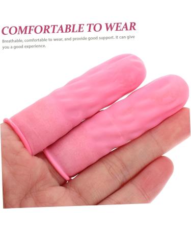 Buy 100pcs Nitrile Anti-Static Finger Cots - Protective Reusable Finger Covers for Optimal Fingertip Protection | Ideal for Electronics and Crafts - Buy Online on GoSupps.com