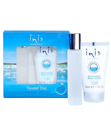 Inis the Energy of the Sea Cologne and Body Lotion Sampler Duo