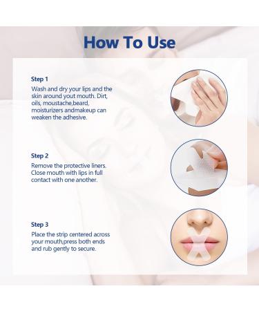 Soanufa 120 pcs Sleep Tape - Gentle Mouth Strips for Improved Nose Breathing | Reduce Mouth Breathing, Enhance Night Sleep, and Instant Snoring Relief - Buy Online on GoSupps.com