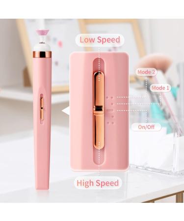 Keilend Electric Nail Drills USB Rechargeable Nail Files with 12000 RPM Portable Manicure Pedicure Kits with Portable Manicure Pedicure with 5 Drill Bits for Nail Salon & Home DIY - Buy Online on GoSupps.com