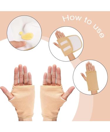 2PCS Castor Oil Hand Pack Reusable Castor Oil Hand Wrap Kit Organic Cotton Hand Wraps - Buy Online on GoSupps.com