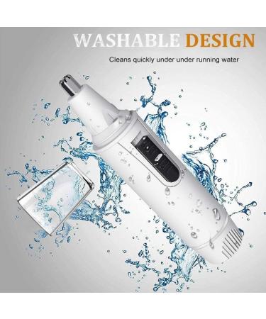 Buy Painless Nose and Ear Hair Trimmer - Battery Powered Wet/Dry Easy to Clean | International Shipping Available - Buy Online on GoSupps.com