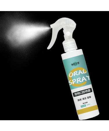 SHZONS Pet Oral Care Spray for Dogs Effective Dog Teeth Cleaning Spray 180ml Odor Removal Pet Clean Teeth Spray Dog Teeth Cleaning Spray for Dogs and Cats - Buy Online on GoSupps.com