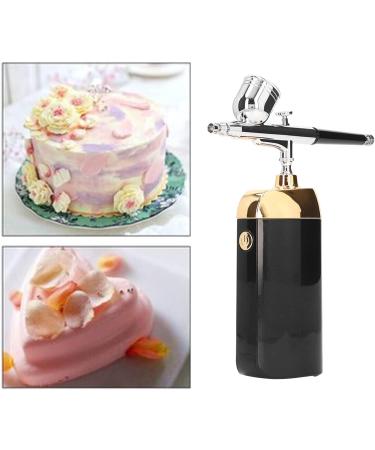 Cordless Handheld Oxygen Facial Portable Airbrush Fine Atomization USB Charging Multifunctional for Facial Beauty Art Painting Cake Decorating (Black) - Buy Online on GoSupps.com