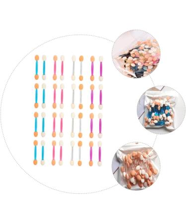 Mipcase 120pcs Double Ended Eye Shadow Stick Makeup Cosmetic Eye Shadow Sticks Woman Accessories Mix - Buy Online on GoSupps.com