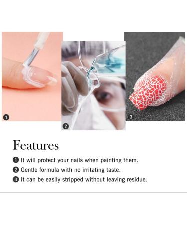 Kybbe Liquid Peel Off Tape Cuticle Protection Peel Off Nail Polish Barrier Liquid Nail Tape - Buy Online on GoSupps.com