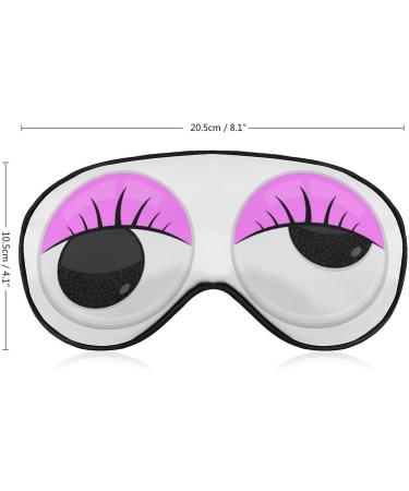Funny Eyeballs Sleep Mask - Adjustable Light Blocking Eye Mask for Men & Women | Comfortable Sleep Shade Cover - Buy Online on GoSupps.com
