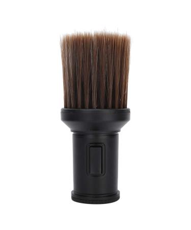 Barber Brush Neck Duster Professional Hairdressing Cleaning Neck Brush Hair Sweep Brush Hairdresser Cleaning Tool(Black)