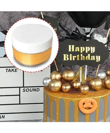 1 Cake Decoration Edible Gloss Powder Color Food Decoration Gold / 5g Silver - Buy Online on GoSupps.com