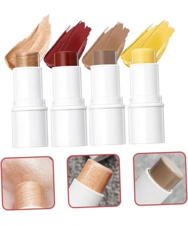 FOMIYES 3 Sets Contour Stick Highlighter Balm Cream Face Counter Neopentyl Di(ethylhexanoate) Ester - Buy Online on GoSupps.com