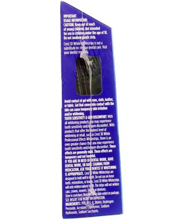 Crest 3D No Slip Whitestrips Professional Effects Teeth Whitening Kit 20 ea (Pack of 3) - Buy Online on GoSupps.com