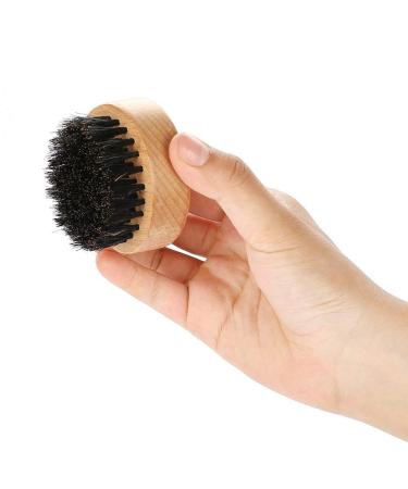 Bart Brush for Men - Wooden Beech Hair Removal & Grooming Tool | Mustache & Facial Care Brush - Buy Online on GoSupps.com