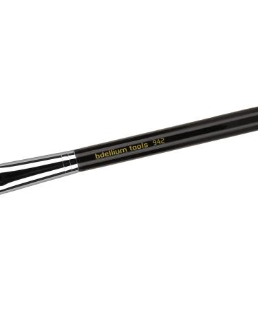Bdellium Tools Maestro Series 942 Slanted Contour Brush - Professional Makeup Brush with Soft Synthetic & Natural Fibers for Face Dimension - Black (1pc) - International Shipping Available - Buy Online on GoSupps.com