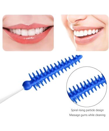 Buy Aynkh Interdental Brushes (200 + 2) Silicone Dental Floss Sticks for Braces Portable Oral Care Tool Fast International Shipping - Buy Online on GoSupps.com