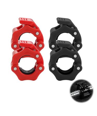 Sprhr 4 piece of dumbbell closure 30mm+25mm 2 specifications of dumbbell closure quick lock for dumbbells for workout weightlifting training fitness accessories - Buy Online on GoSupps.com