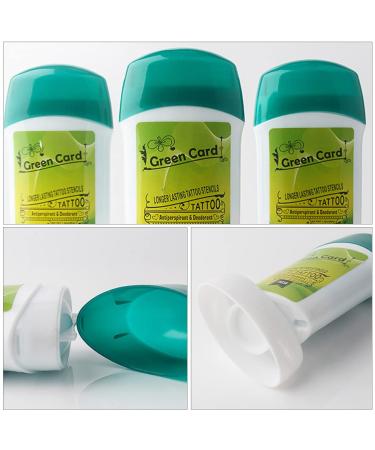 DOITOOL 2Pcs Tattoo Transfer Cream Gel - Temporary Tattoo Solution for Stencils and Transfer Paper (Green) - Buy Online on GoSupps.com