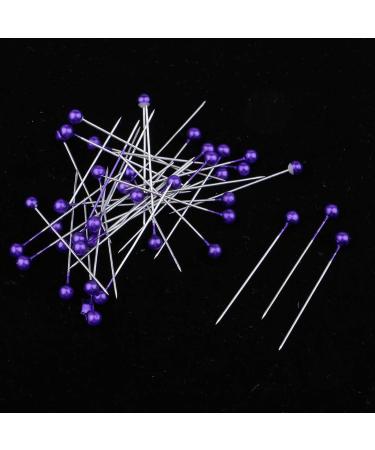 Baoblaze 100 Colorful Head Pins - Assorted Purple Pins for Sewing & Crafting | Shop Internationally - Buy Online on GoSupps.com
