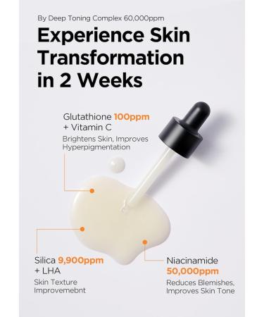 bewants Deep Toning Glutathione Ampoule Serum | Korean Skincare with Vitamin C & Calendula Extract Oil 1.01 fl.oz + 0.33 fl.oz (2 Pack) Glutathione Serum 2 Pack - Buy Online on GoSupps.com