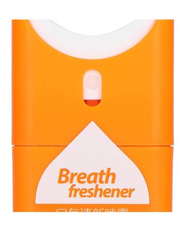 Sonew Mouth Spray - Fresh Breath Oral Care Mist | Sugar-Free Aerosol-Free Spray for On-the-Go Freshness (Orange) - Buy Online on GoSupps.com