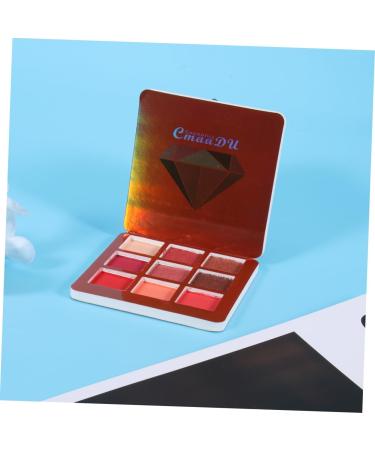 FRCOLOR 9 Eye Shadow Shimmer Eyeshadow Makeup Palette Flash 1 count (Pack of 1) Red - Buy Online on GoSupps.com