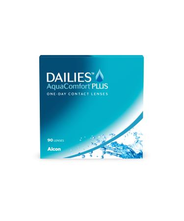 Dailies aquacomfort plus daily lenses soft 90 pieces BC 8.7 mm DIA 14.0 mm +1 dioptria 1.0 Dioptria 8.7 millimeters 14.0 millimeters 90
