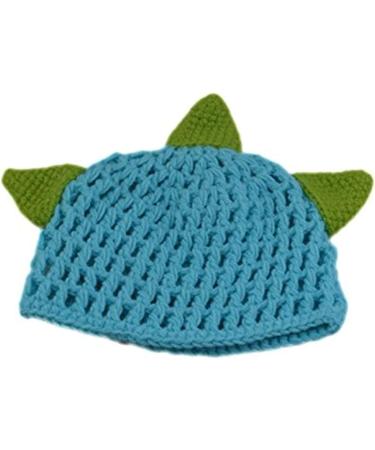 Leroro Newborn Dinosaur Costume Set for Photography - Crochet Knitted Outfit with Hat and Pants (0-12 Months) - Buy Online on GoSupps.com