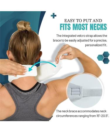 Buy Ccache Painkil Neck Support Pillow - Foam Neck Traction Device for Pain Relief While Sleeping - Soft Neck Support in Black (L) - Buy Online on GoSupps.com